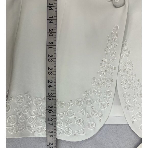 Executive Collection Women's Whistling White Skirt Set - Picture 6 of 11